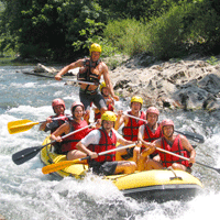 Uhina Rafting in the Landes
