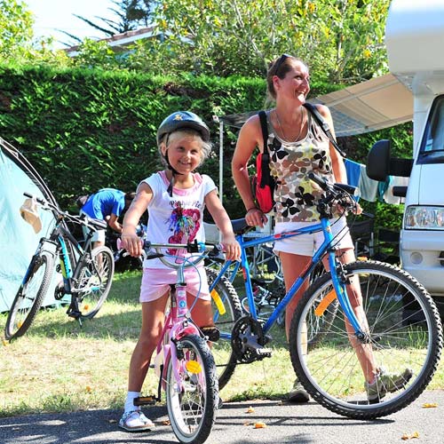 Halte camping-car au camping Le Moussaillon à Messanges près de Hossegor et Vieux-Boucau