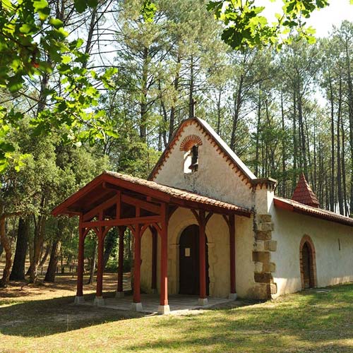 Chapelle de Maa dans les Landes près du camping à Messanges