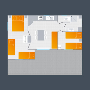 plan Chalet SAND